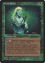 Elvish Scout #68a
