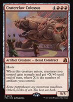 Craterclaw Colossus #78p