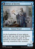 Delver of Secrets // Insectile Aberration #60