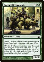 Golgari Brownscale #166