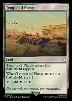 Temple of Plenty #309
