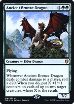 Ancient Bronze Dragon #214s