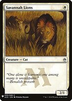 Savannah Lions #A25-33