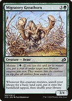 Migratory Greathorn #165