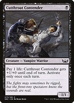 Cutthroat Contender #73