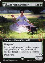 Avabruck Caretaker // Hollowhenge Huntmaster #384