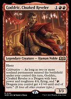 Goddric, Cloaked Reveler #132p
