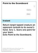 Point to the Scoreboard #CU11