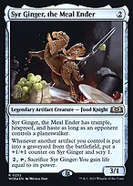 Syr Ginger, the Meal Ender #252s
