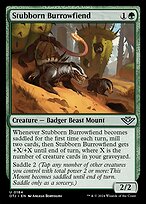 Stubborn Burrowfiend #184