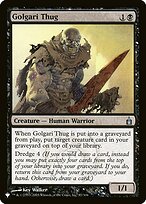 Golgari Thug #RAV-87