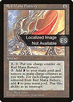 Red Mana Battery #343