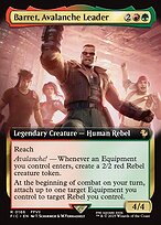 Barret, Avalanche Leader #166