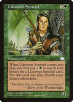 Llanowar Sentinel #134