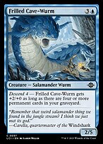 Frilled Cave-Wurm #57