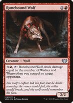 Runebound Wolf #176