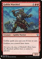 Goblin Warchief #DOM-130