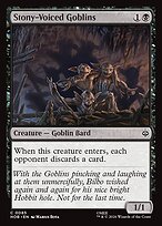 Stony-Voiced Goblins #85