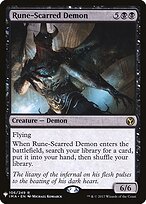 Rune-Scarred Demon #IMA-106