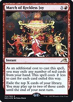 March of Reckless Joy #154s