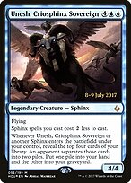 Unesh, Criosphinx Sovereign #52s