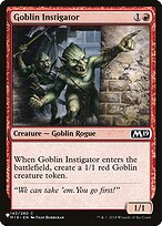 Goblin Instigator #M19-142