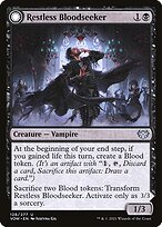 Restless Bloodseeker // Bloodsoaked Reveler #128