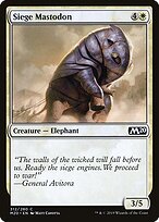 Siege Mastodon #312