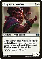 Fairgrounds Warden #KLD-13