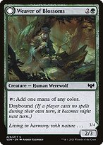 Weaver of Blossoms // Blossom-Clad Werewolf #226