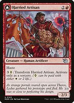 Harried Artisan // Phyrexian Skyflayer #143