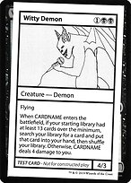 Witty Demon #50