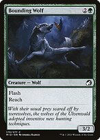 Bounding Wolf #170