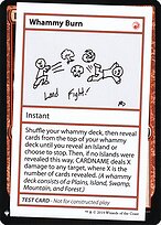 Whammy Burn #70