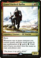 Grand Warlord Radha #195s