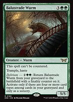 Balustrade Wurm #168