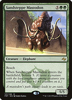 Sandsteppe Mastodon #137
