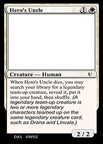 Hero's Uncle #UW02b