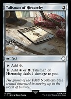Talisman of Hierarchy #775