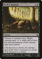 Pack's Disdain #73