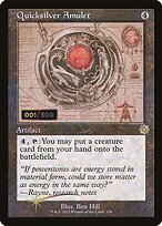 Quicksilver Amulet #108z