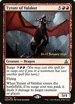 Tyrant of Valakut #119s