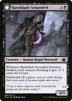 Baneblade Scoundrel // Baneclaw Marauder #85