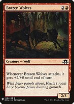 Brazen Wolves #EMN-122