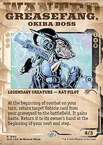 Greasefang, Okiba Boss #1690
