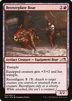 Bronzeplate Boar #135
