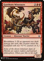 Gorehorn Minotaurs #E01-49