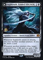 Sephiroth, Fabled SOLDIER // Sephiroth, One-Winged Angel #115s
