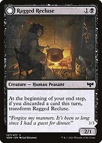 Ragged Recluse // Odious Witch #127