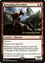 Rampaging Ferocidon #154s